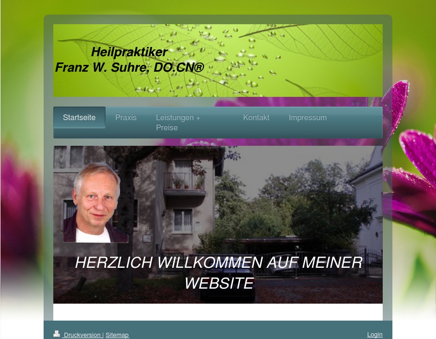 Heilpraktiker Franz W. Suhre DO.CN