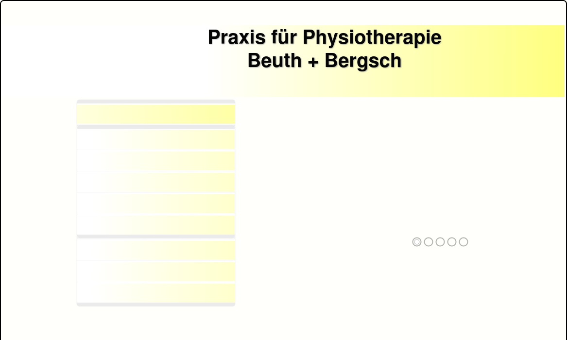 Beuth+Bergsch Manuelle Therapie
