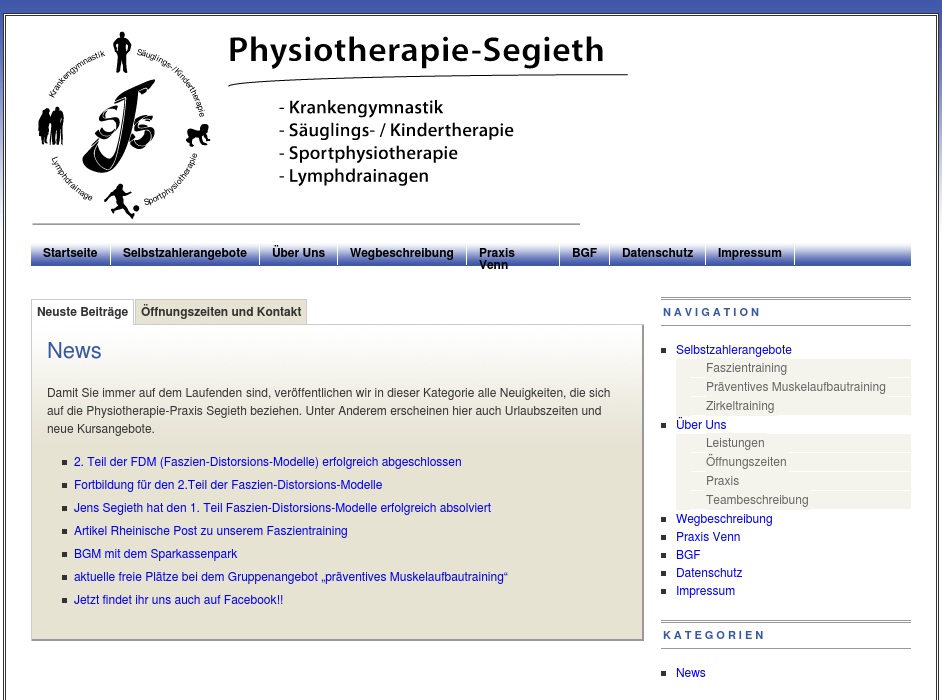 Krankengymnastik Segieth * Hehn