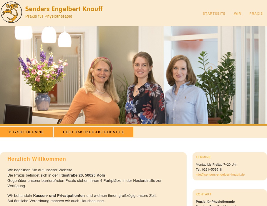 Praxis SENDERS, ENGELBERT KNAUFF