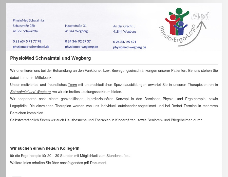 Physio Med Schwalmtal