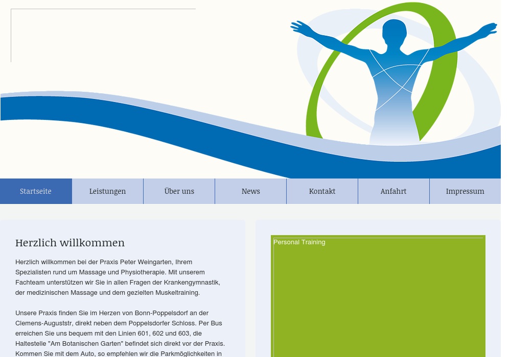 Praxis für Physiotherapie Peter Weingarten jun.
