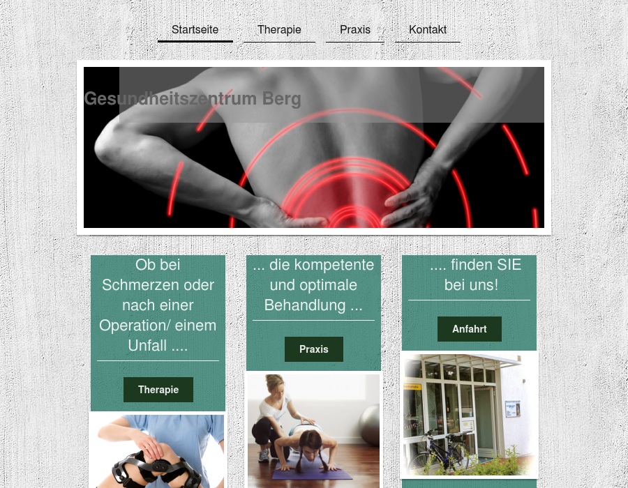 BERG Gesundheitszentrum Praxis für aktive Gesundheit