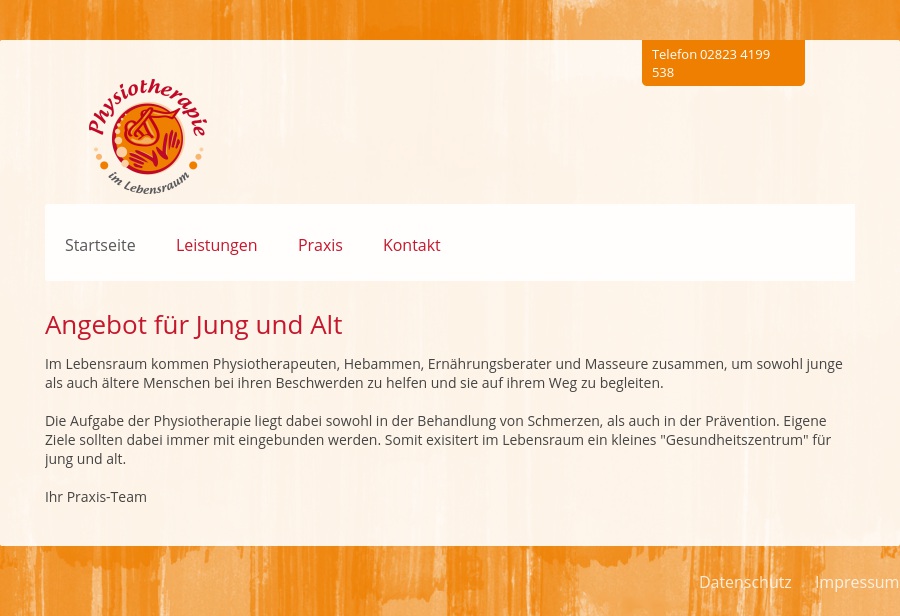 Arians Physiotherapie im Lebensraum