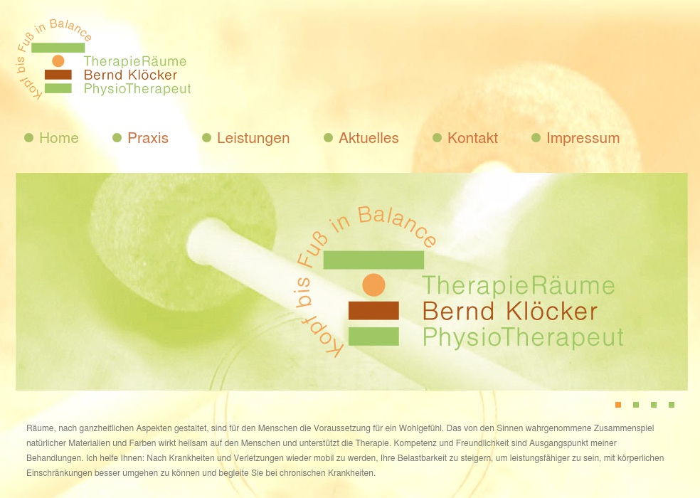 Therapieräume Bernd Klöcker