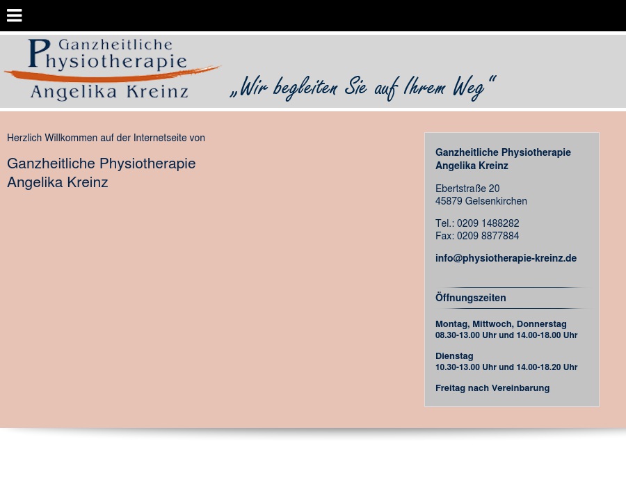 Kreinz - Ganzheitliche Physiotherapie Angelika Physiotherapeutin