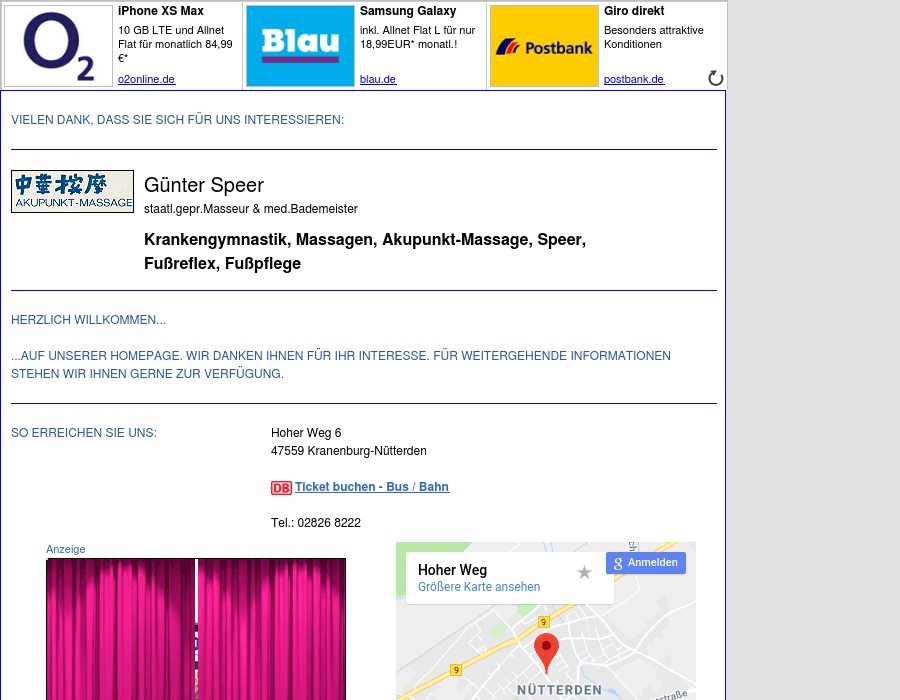 Speer Krankengymnastik