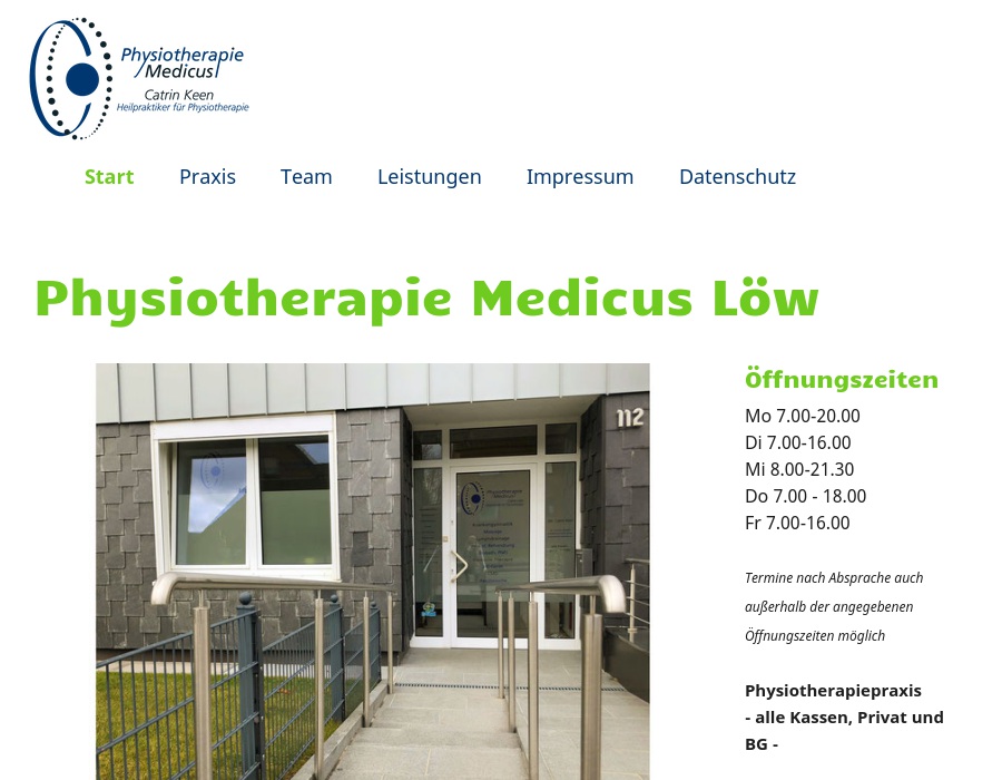 Medicus Krankengymnastik Ulrich Ferner & Catrin Löw