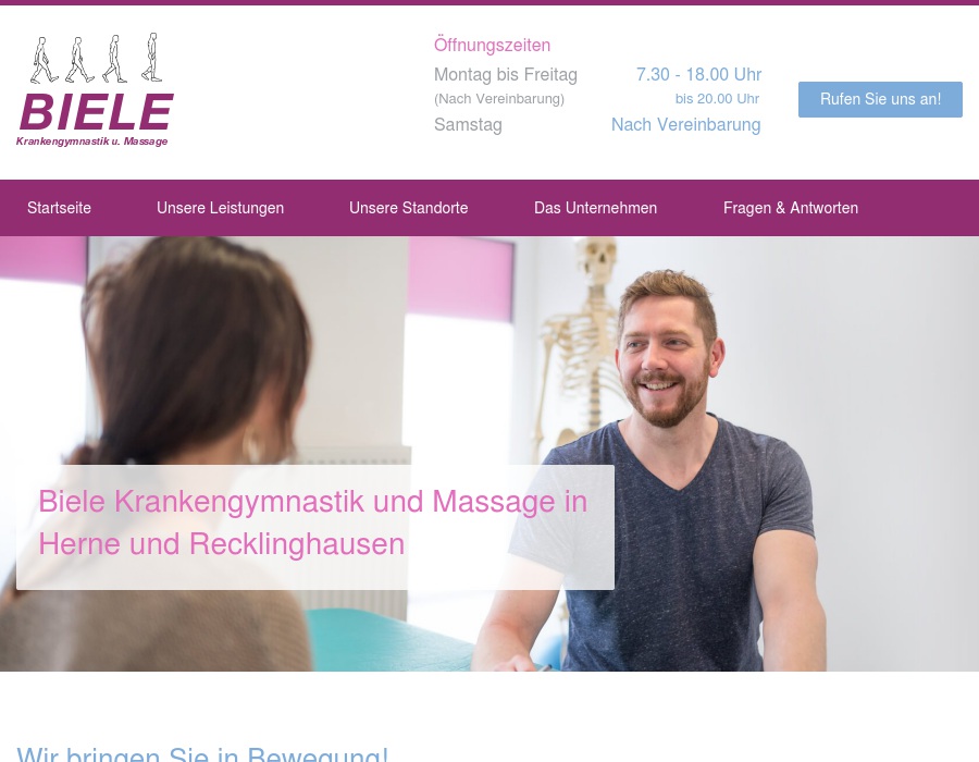 Biele Krankengymnastik und Massagen Praxis GbR