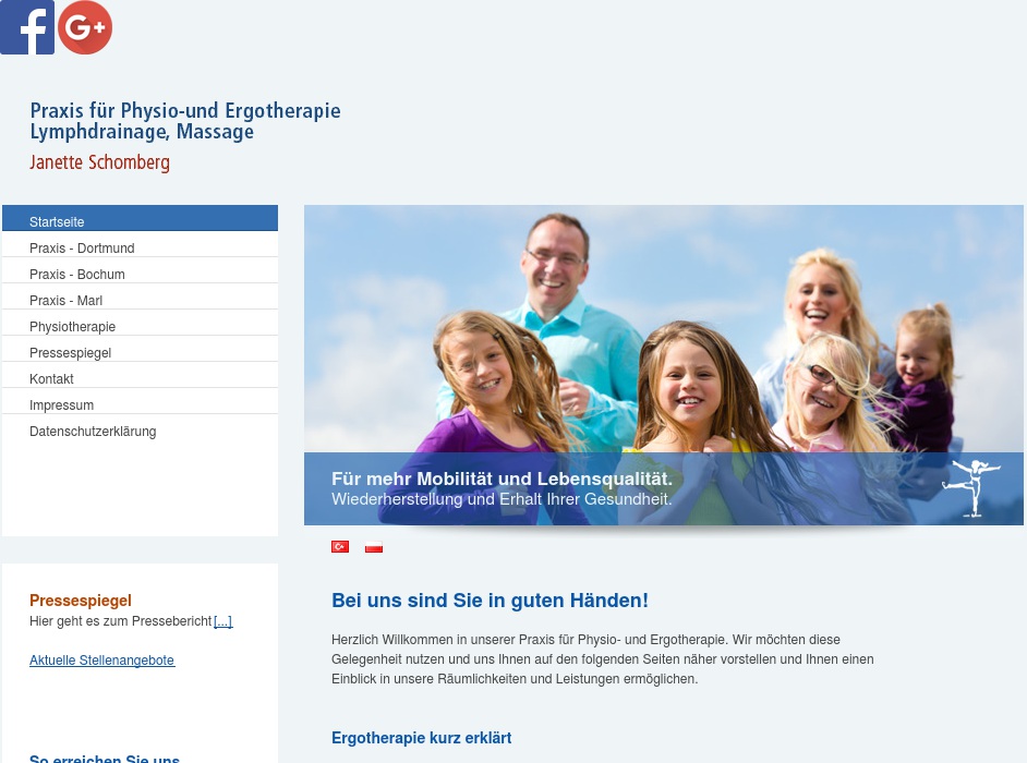 Schomberg Krankengymnastik Janette