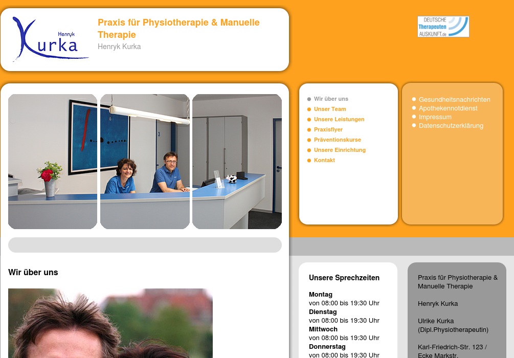 Kurka Henryk Praxis für Krankengymnastik