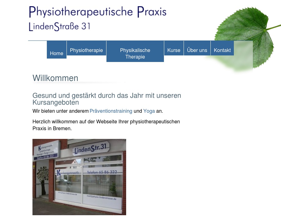 Physio Lindenstraße 31 - Sigrun Ber-Gellert