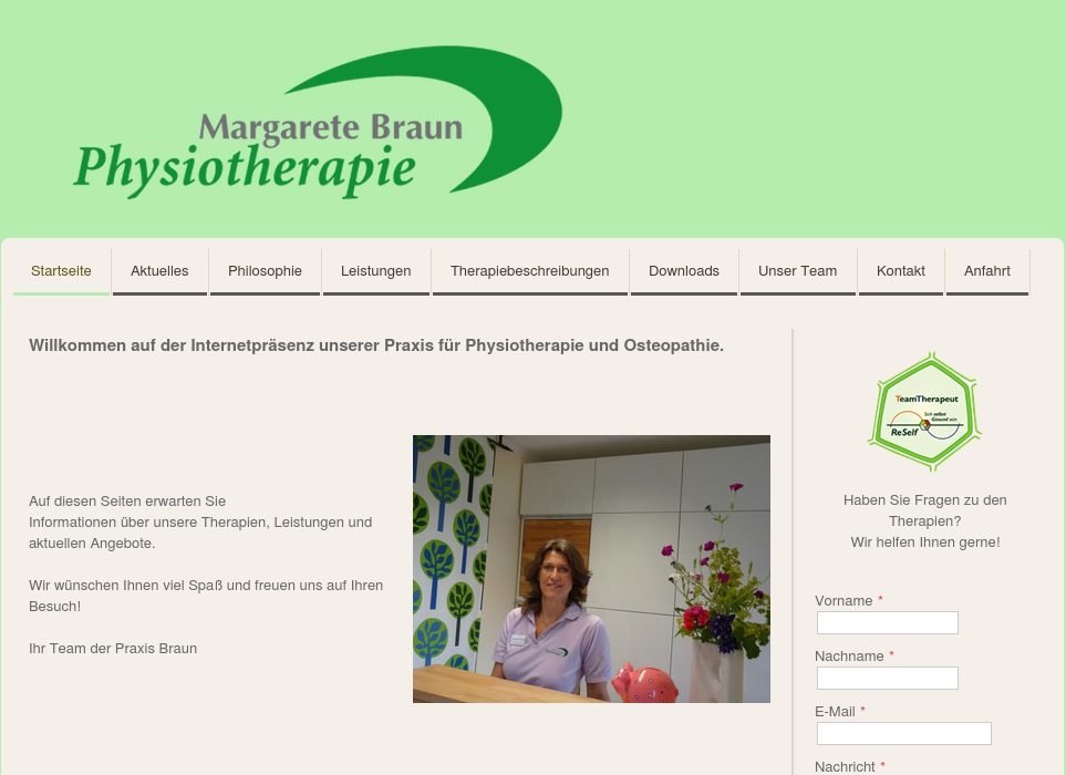 Braun Praxis für Physiotherapie