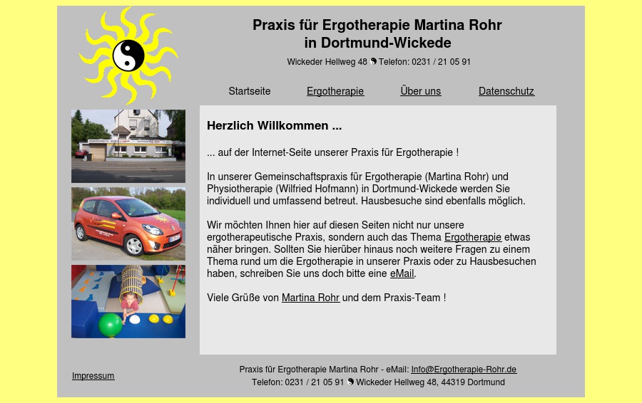 Hofmann Praxis für Krankengymnastik und Massage