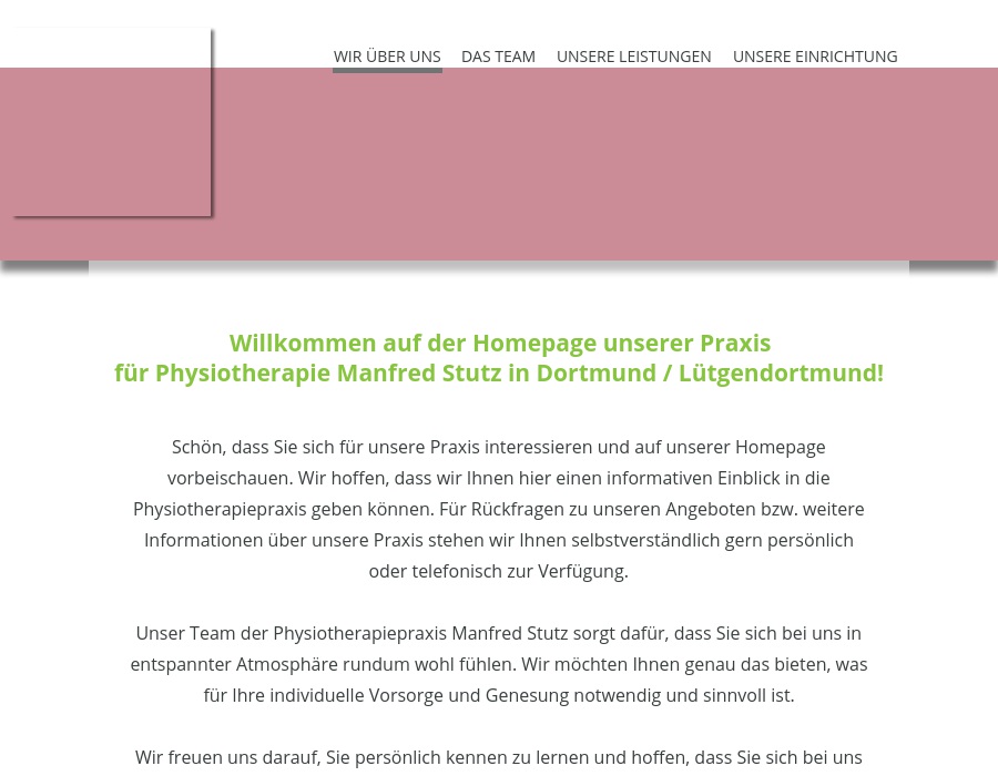Physiotherapeut Manfred Stutz