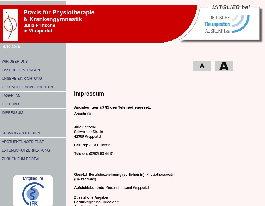 Physiotherapie Fredi