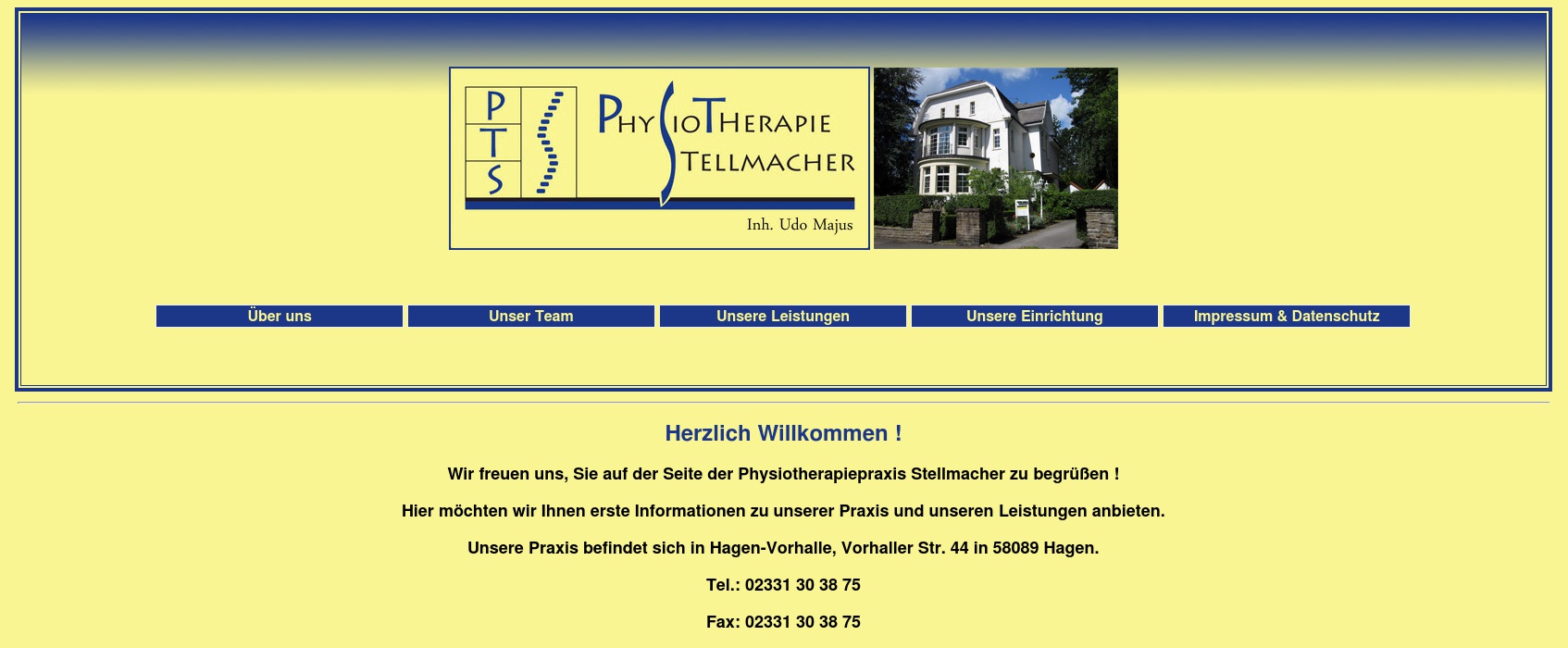 Physiotherapie Stellmacher Inh. Udo Majus