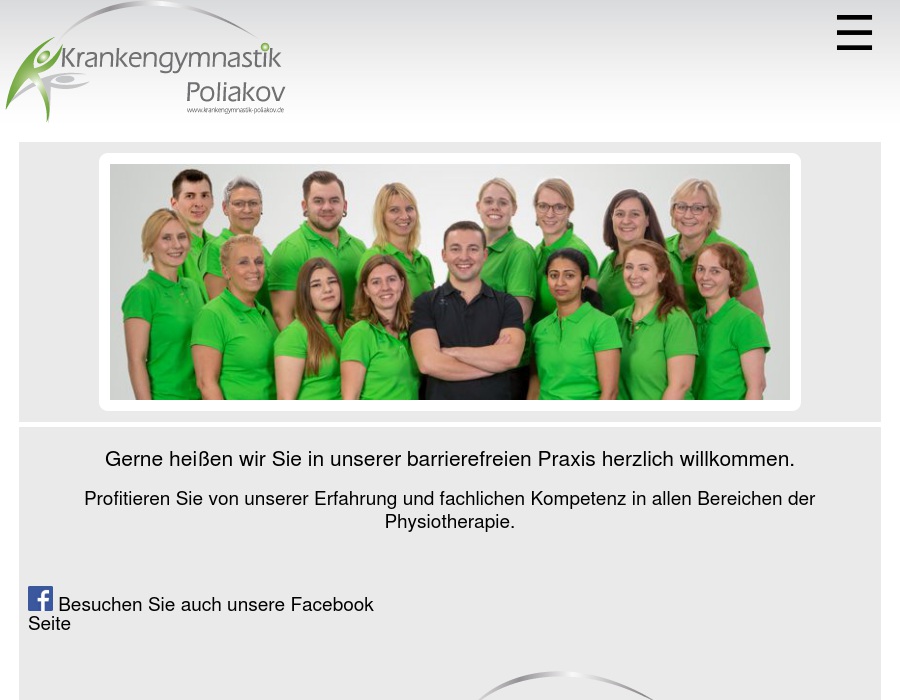 Krankengymnastik Poliakov