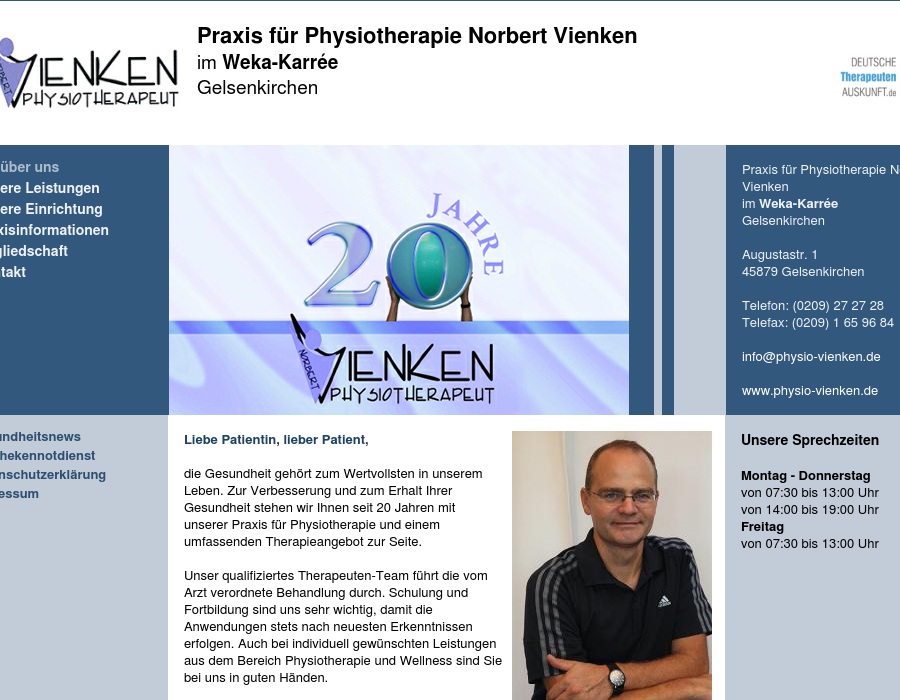 Bobath Krankengymnastik Vienken im WEKA