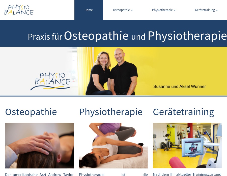 Physio Balance Wunner Susanne u. Aksel Wunner