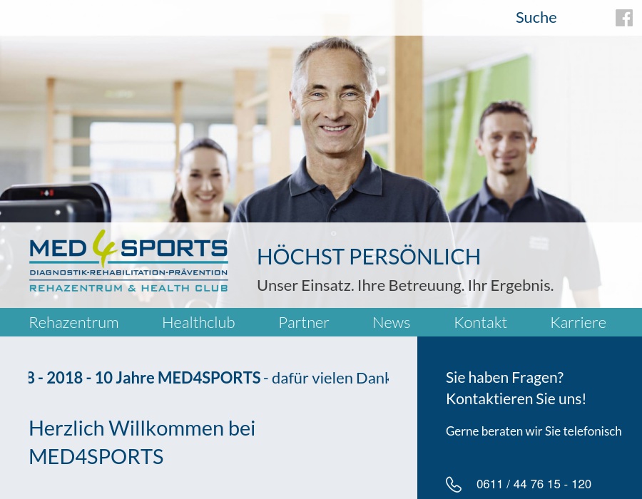 QIMOTO-Rehazentrum MED4SPORTS