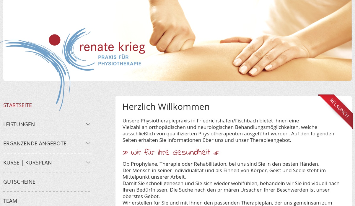 Krieg Renate Praxis für Physiotherapie
