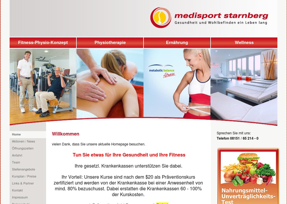 Fitness Medisport Sauna