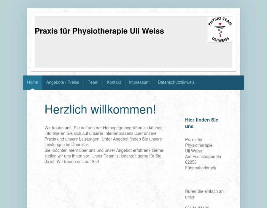 Physikalische Therapie Praxis Uli Weiss