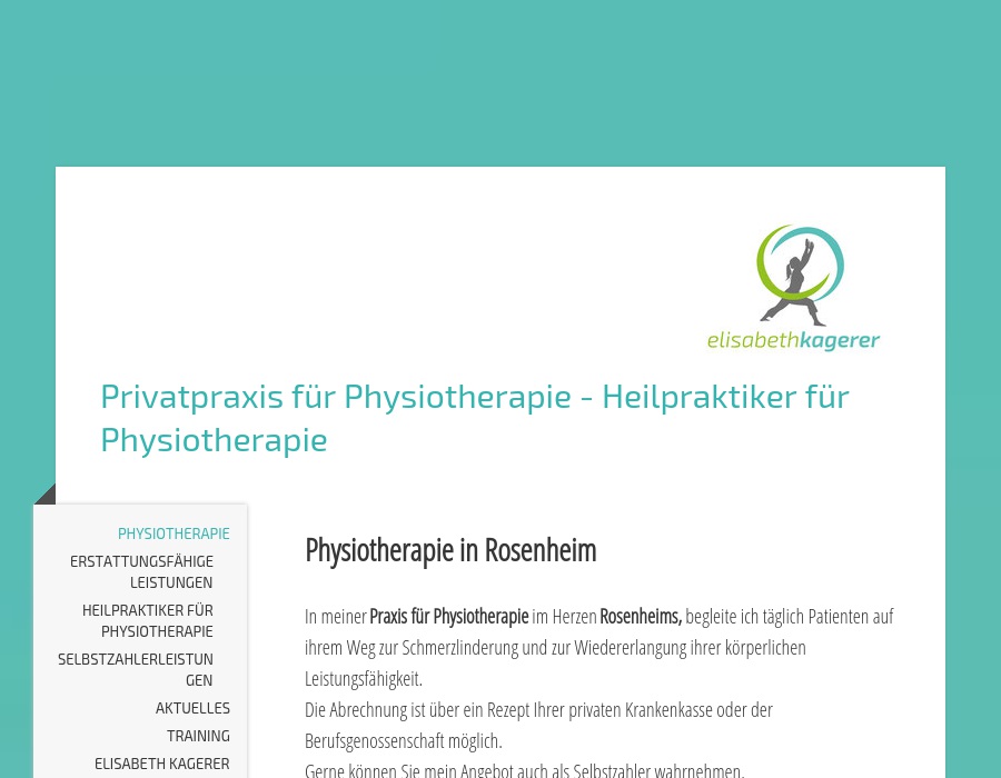 Elisabeth Kagerer - Physiotherapie und Training in Rosenheim