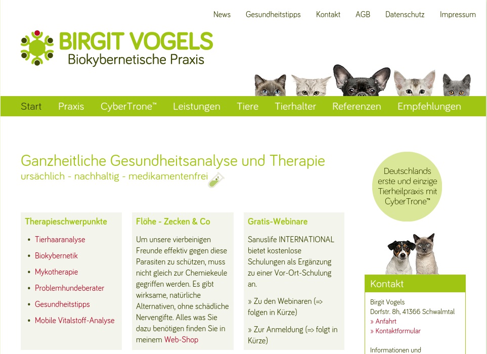 Tierheilpraxis Birgit Vogels