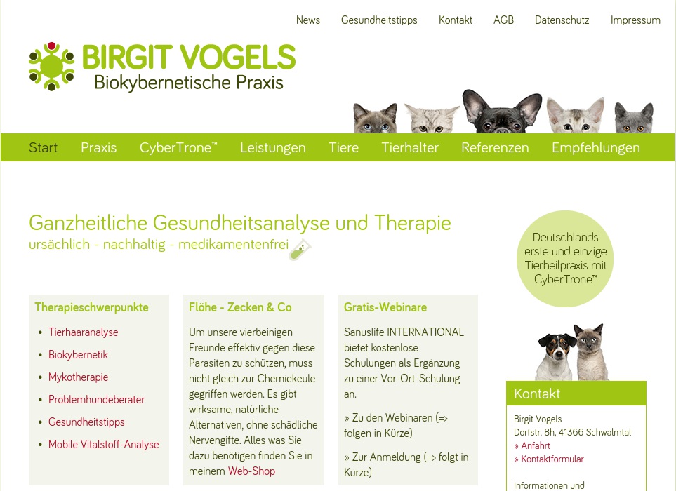 Tierheilpraxis Birgit Vogels