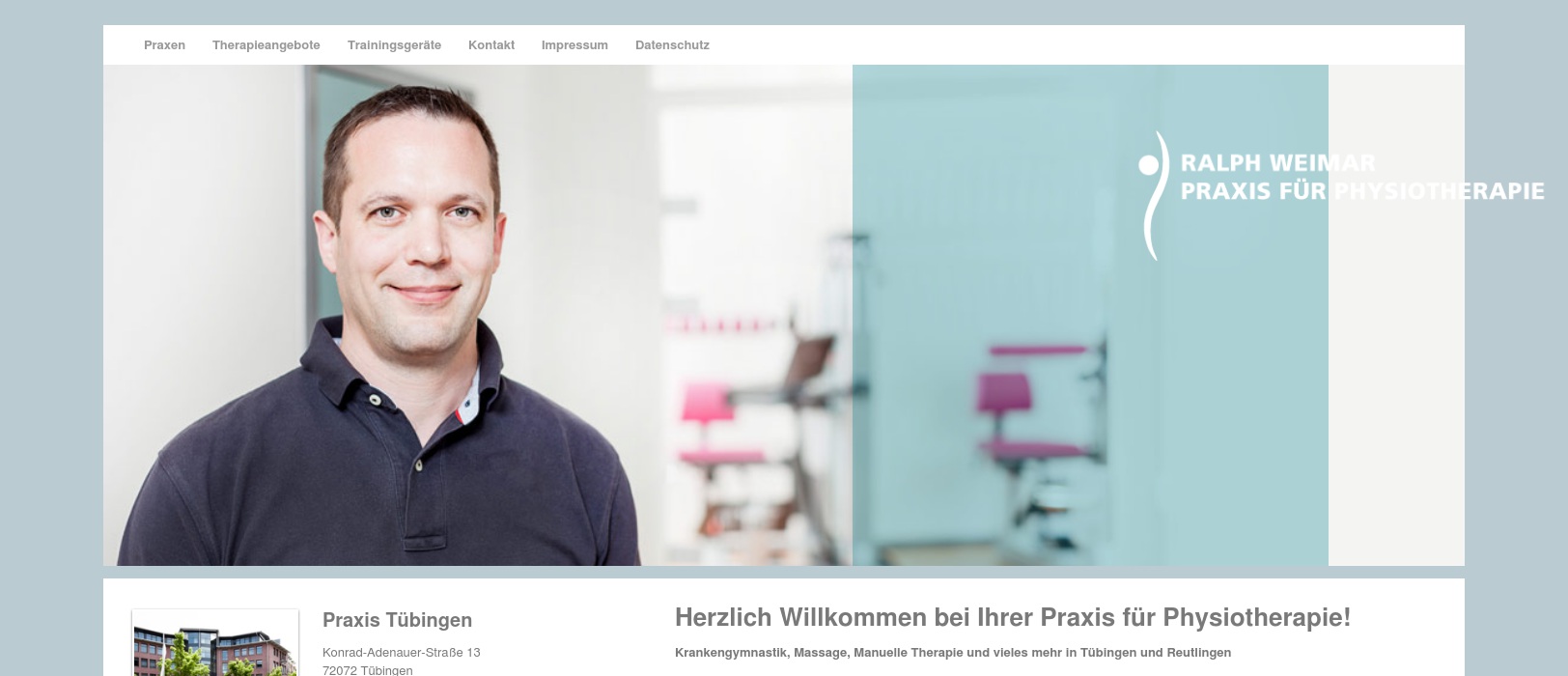 Praxis für Physiotherapie Ralph Weimar