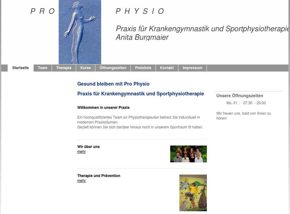 Burgmaier Anita Pro Physio