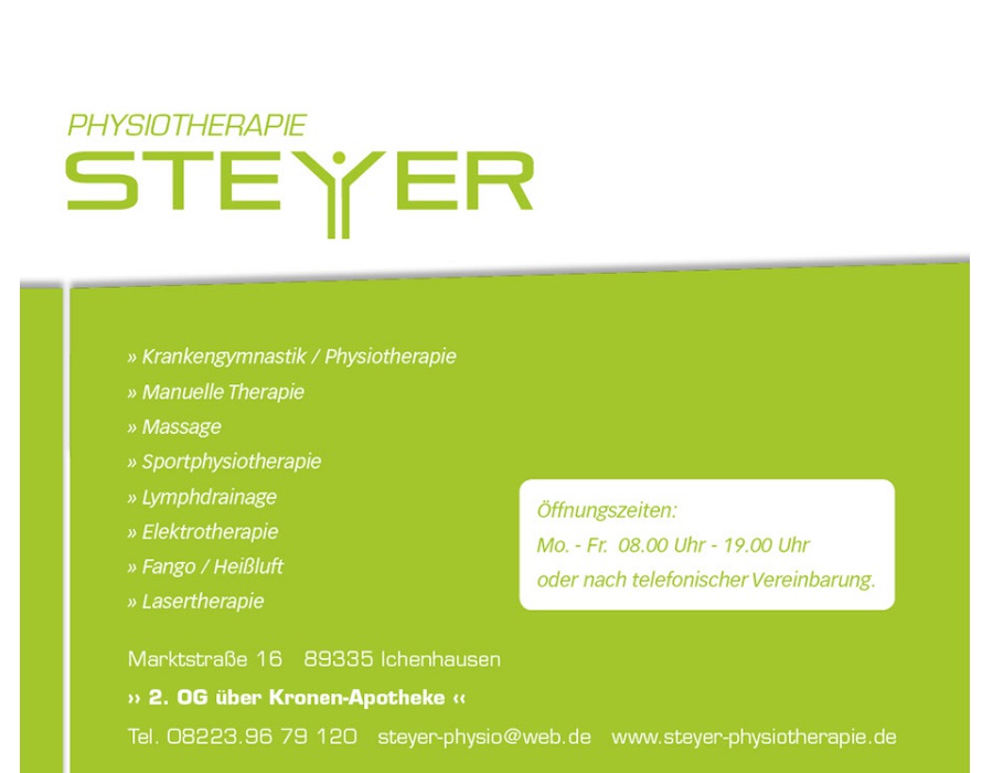 Physiotherapiepraxis Steyer
