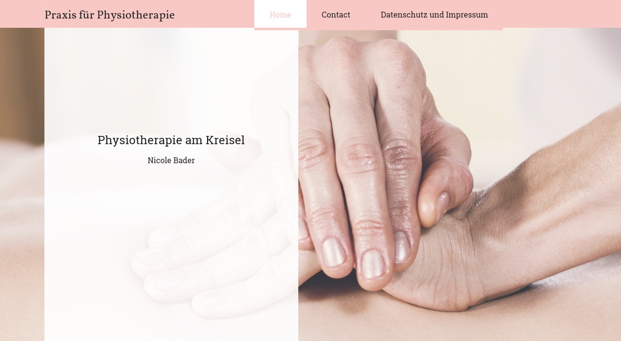 Nicole Bader Praxis f. Physiotherapie
