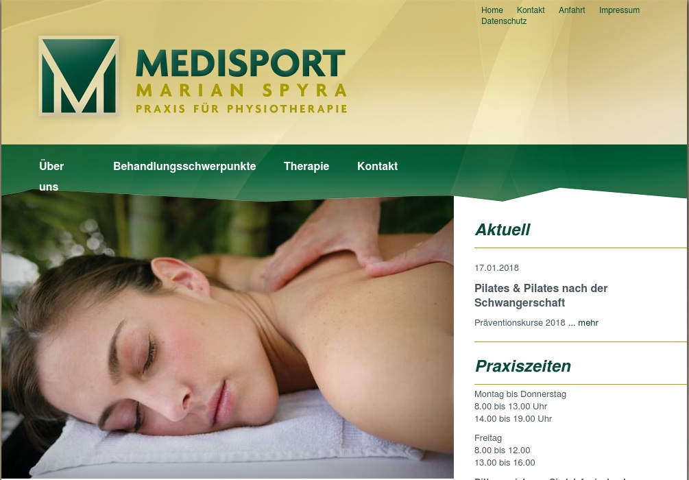 Medisport Physiotherapie, Spyra Marian