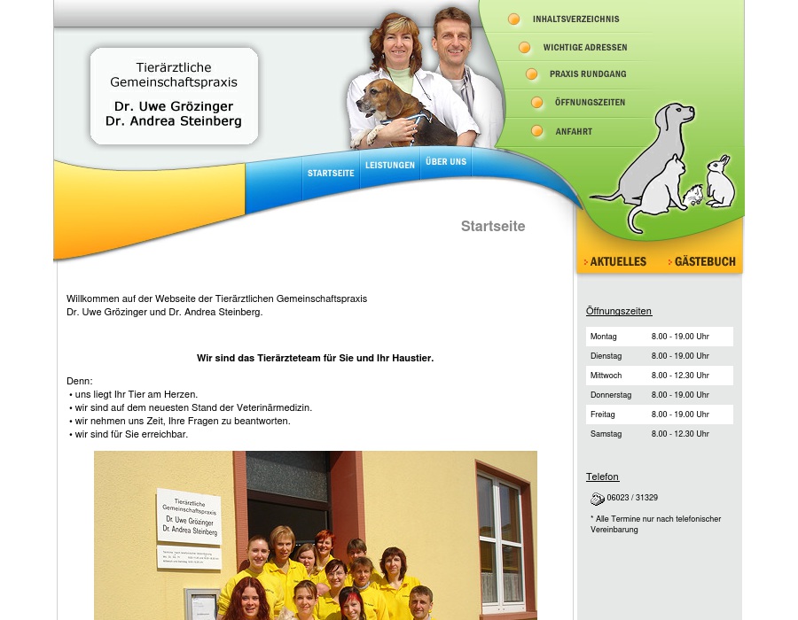 Grözinger Uwe u. Steinberg Andrea Dres. Kleintierpraxis