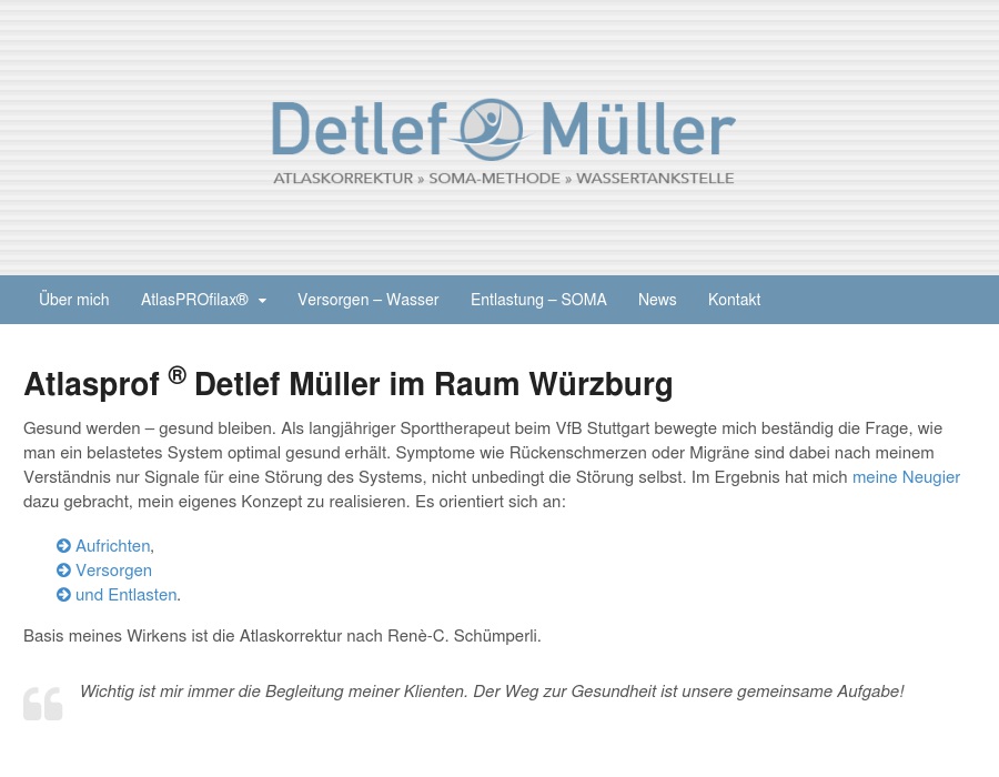 Müller Detlef, Atlasprofilax.de