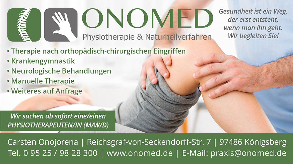 Logo: Onomed Praxis für Physiotherapie & Naturheilverfahren