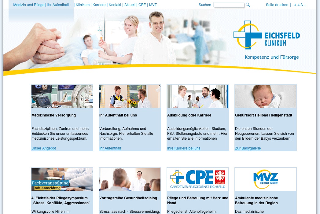 Physiotherapie am Eichsfeld Klinikum