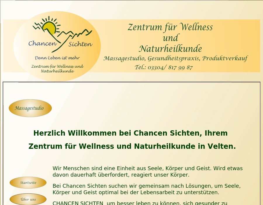 Massagepraxis Chancen Sichten