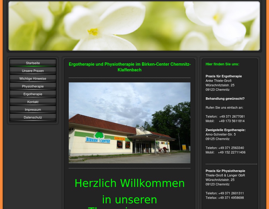 Physiotherapie Klaffenbach