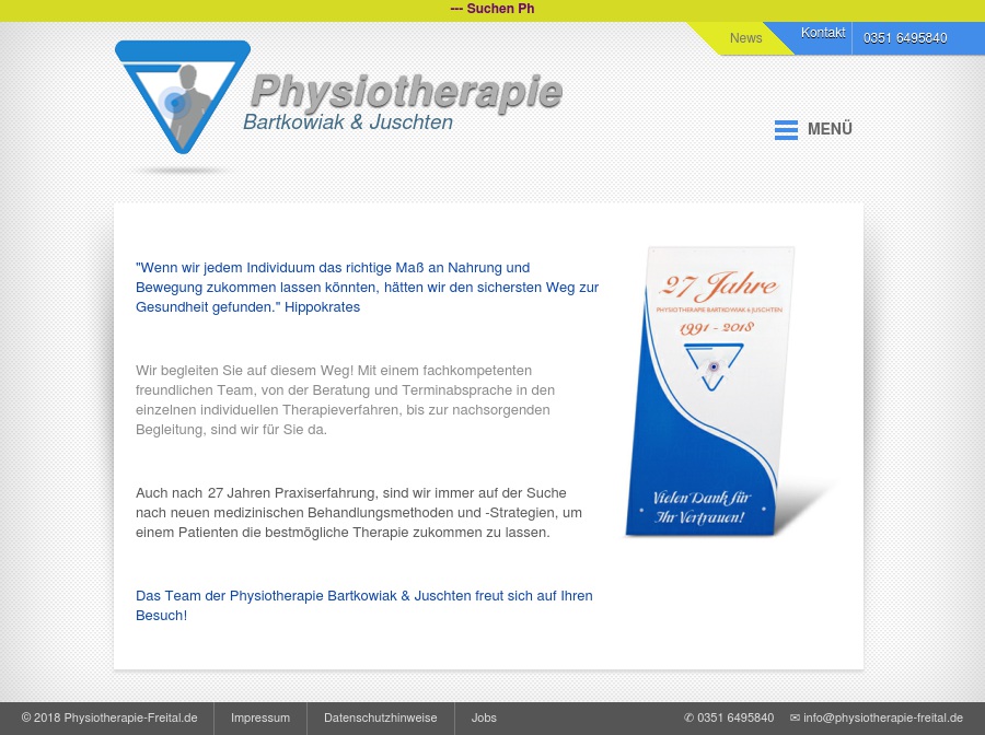 Praxis für Physiotherapie und Naturheilkunde Bartkowiak & Juschten