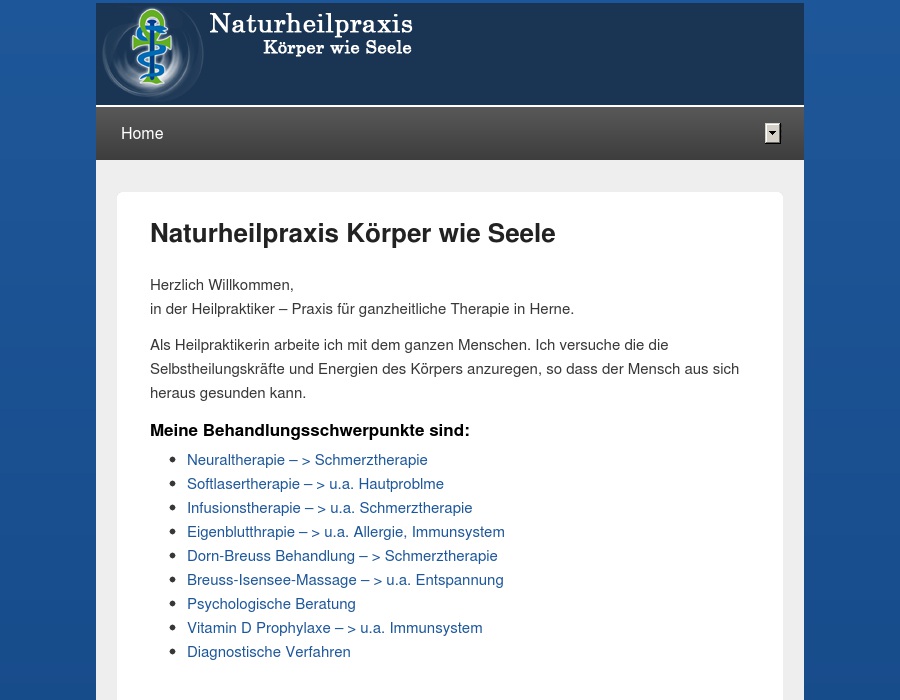 Naturheilpraxis Körper wie Seele Elisabeth Strüber