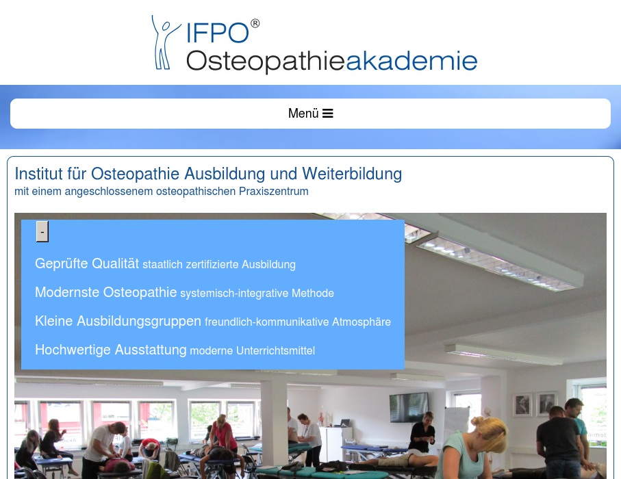 IFPO Institut für praktische Osteopathie