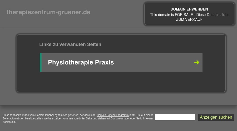 Therapiezentrum Grüner