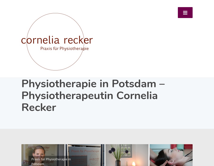 Cornelia Recker Praxis für Physiotherapie