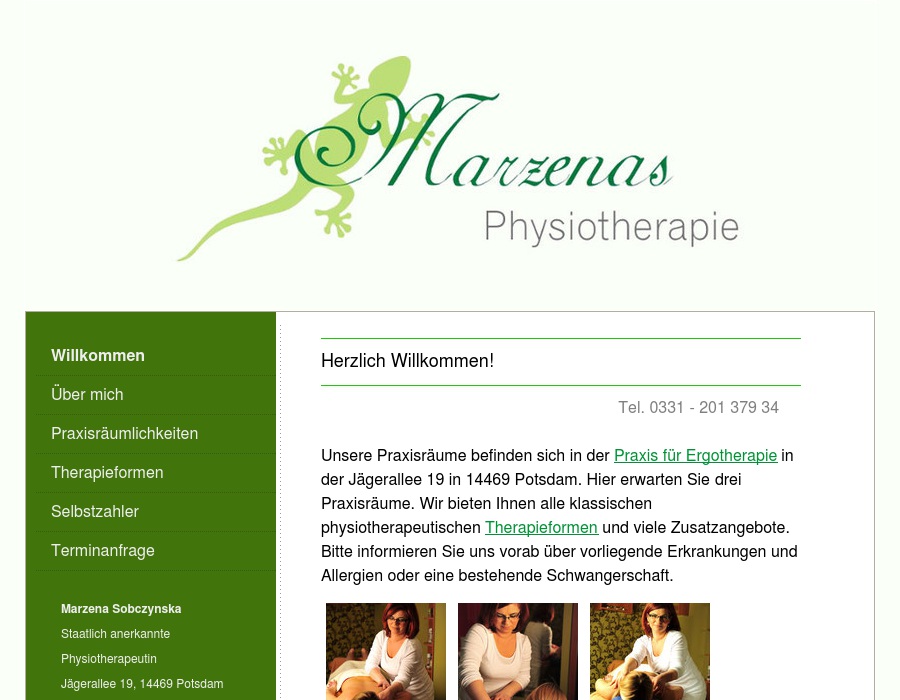 Physiotherapie Sobczynska Marzena Physiotherapeutin