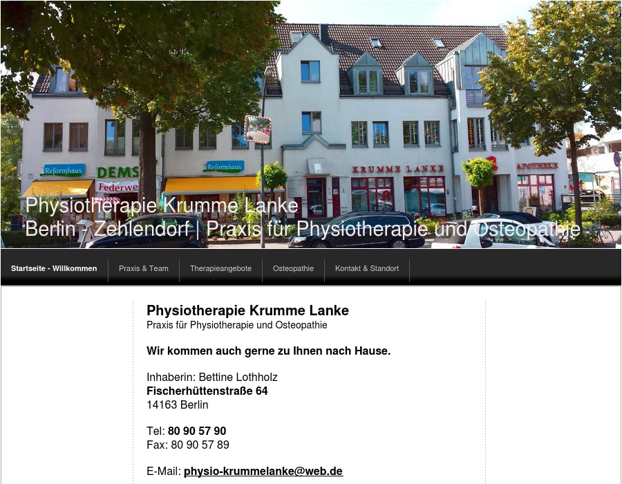 Lothholz, Bettine - Physiotherapie Krumme Lanke