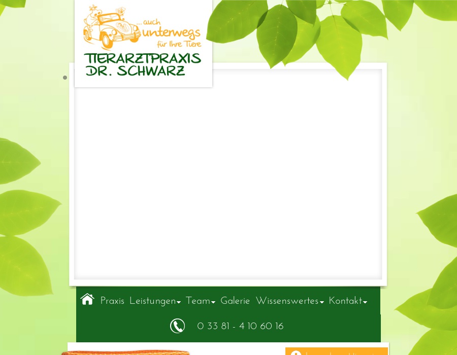 TIERARZTPRAXIS Dr. SCHWARZ